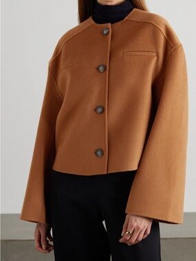 LOULOU DE SAISON
Aspo Wool And Cashmere-Blend Jacket